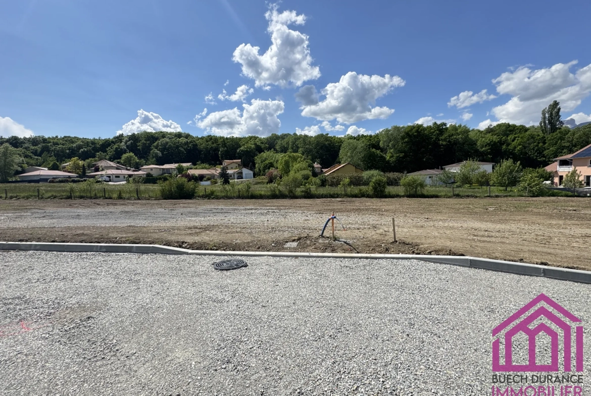 Terrain constructible à Gap dans le quartier de la Basse Tourronde 