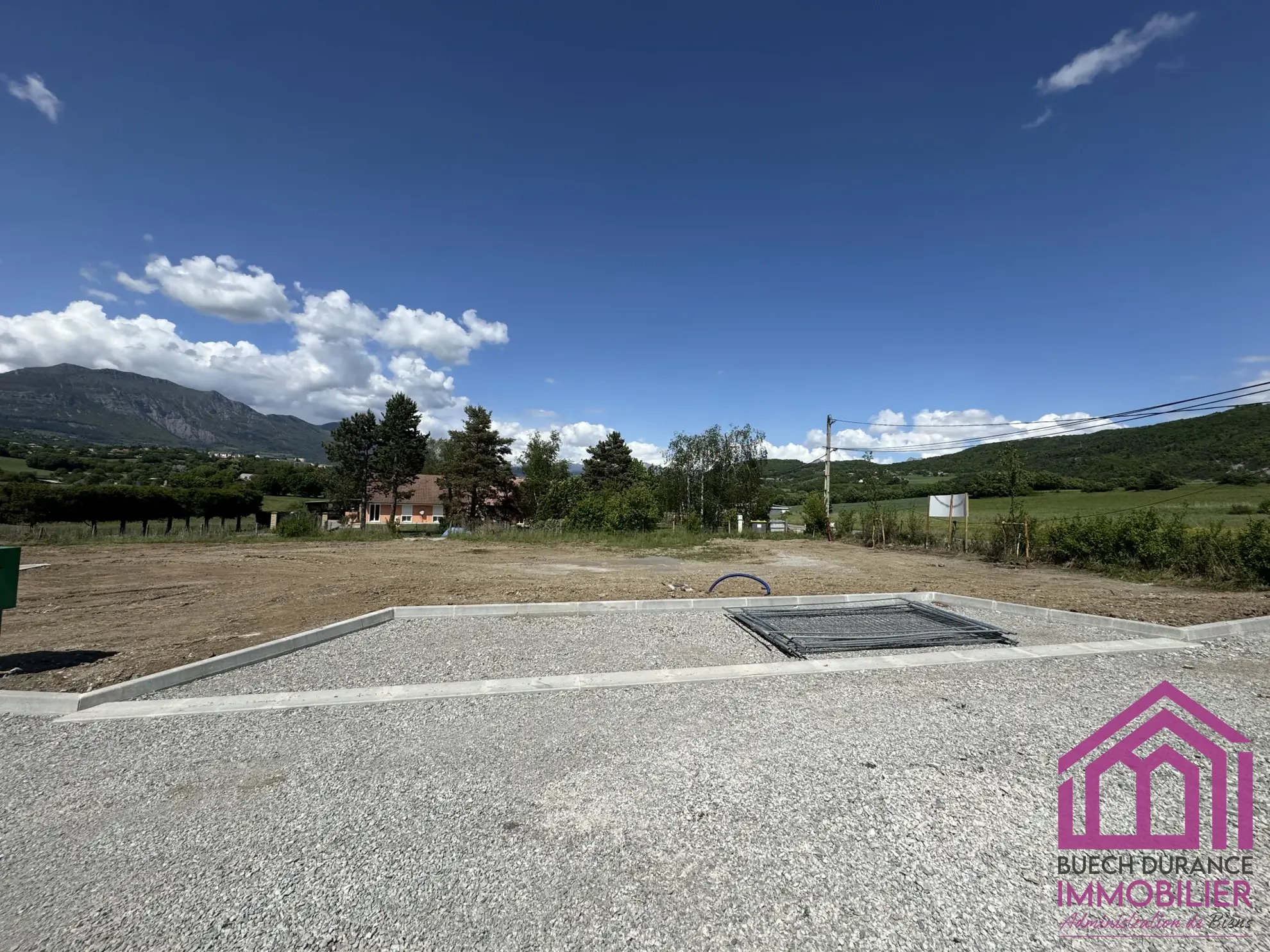 Terrain constructible à Gap dans le quartier de la Basse Tourronde 