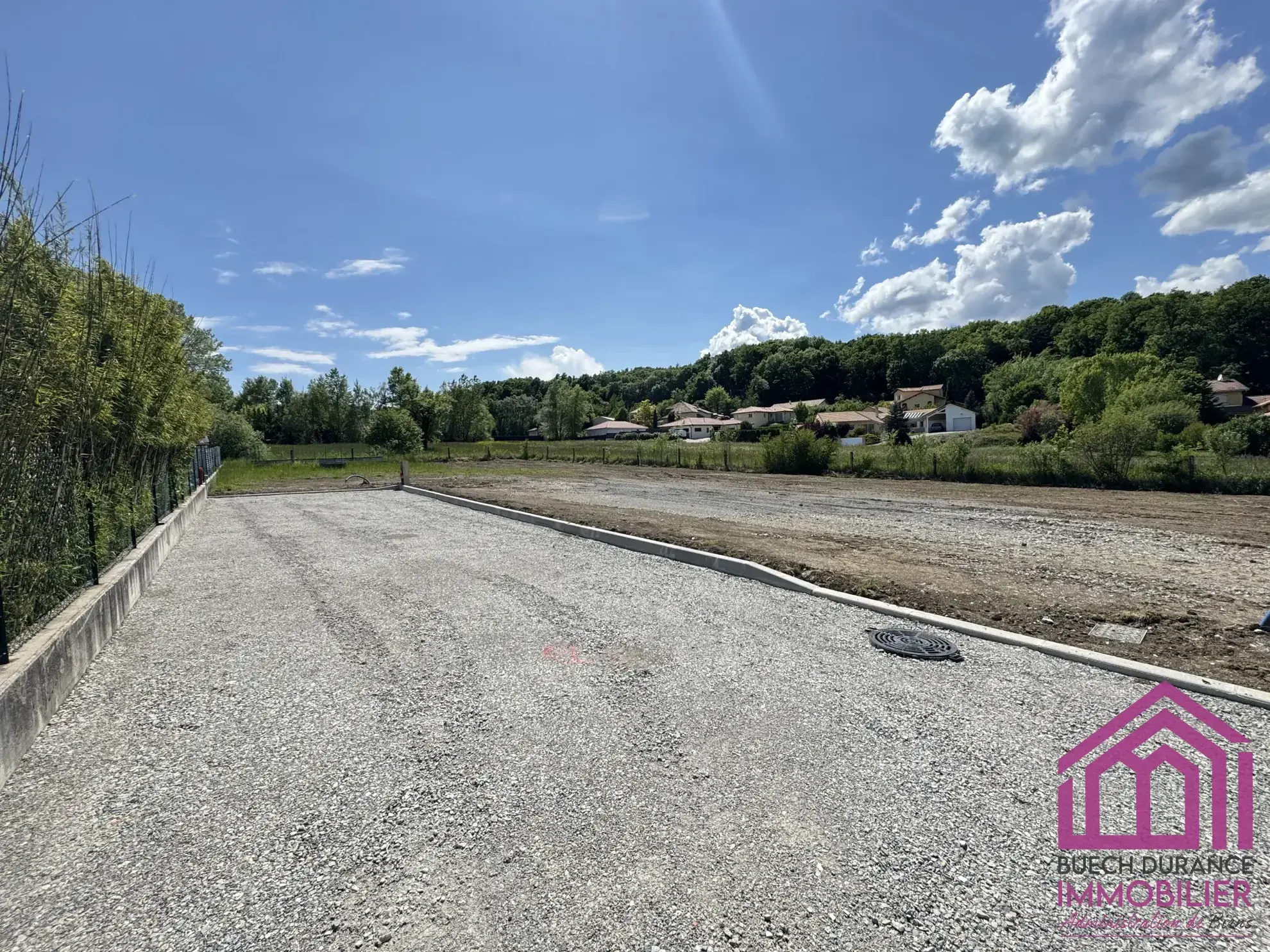 Terrain constructible à Gap dans le quartier de la Basse Tourronde 
