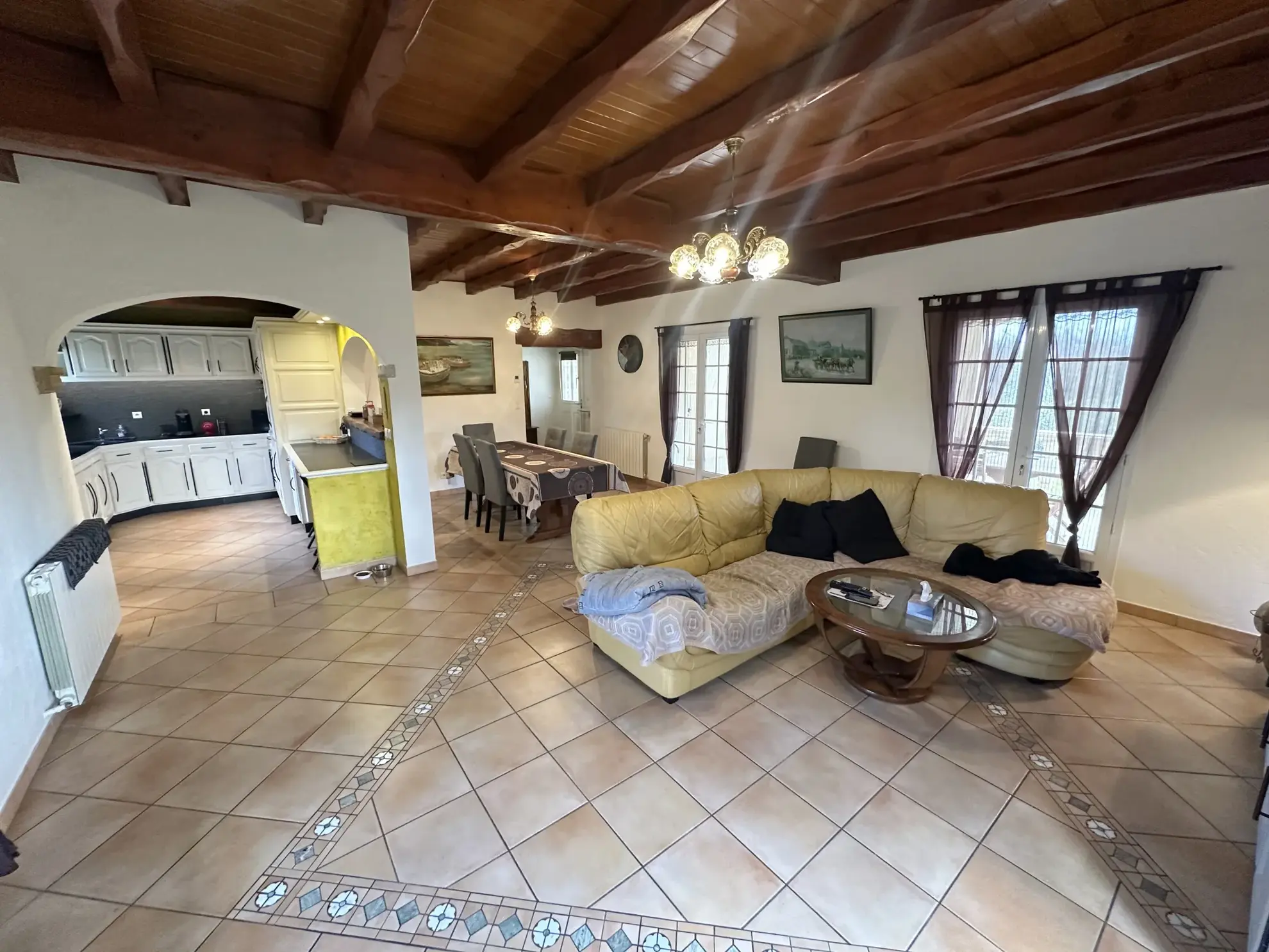 Maison 4 chambres à Cocumont avec piscine et vue sur la vallée 