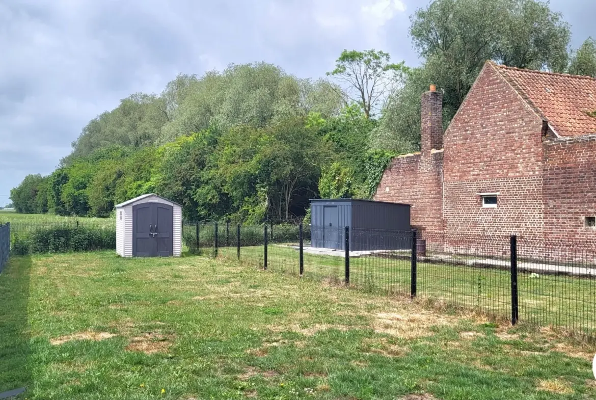 Belle maison récente de 80 m² avec jardin et garage à Lestrem 