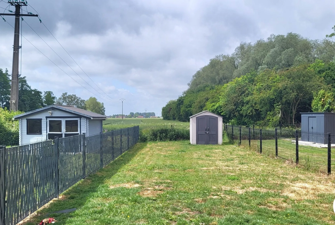 Belle maison récente de 80 m² avec jardin et garage à Lestrem 