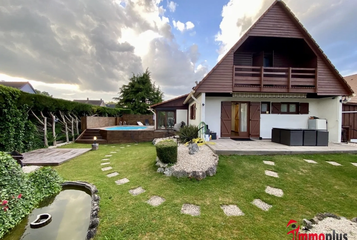 Maison à vendre à Dietwiller avec piscine et jardin – Opportunité idéale 