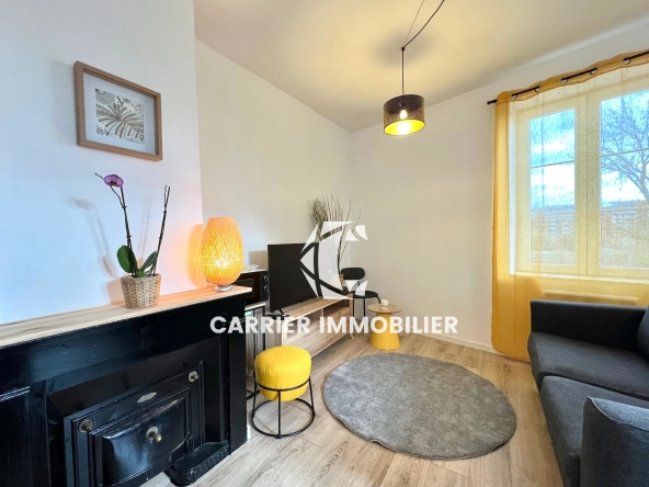 Appartement T2 rénové avec vue exceptionnelle sur le Rhône à Caluire-et-Cuire