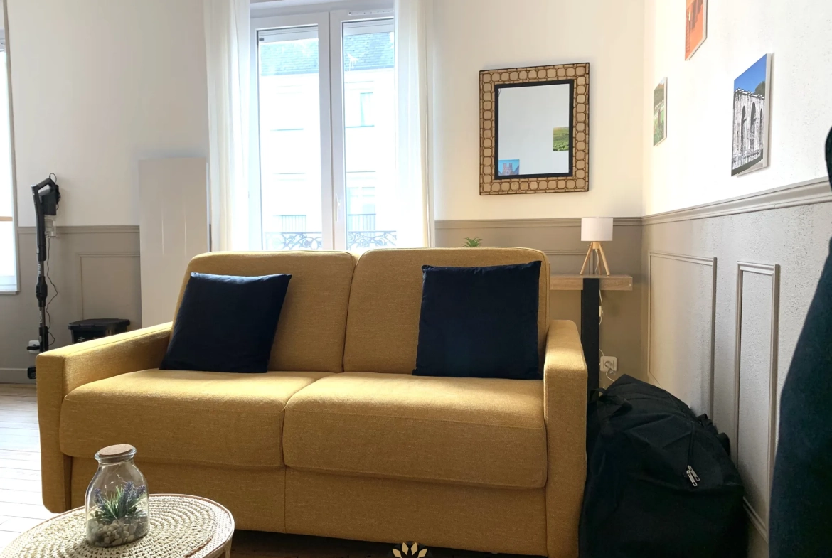 Studio rénové et meublé à Reims – Idéal investissement locatif clé en main 