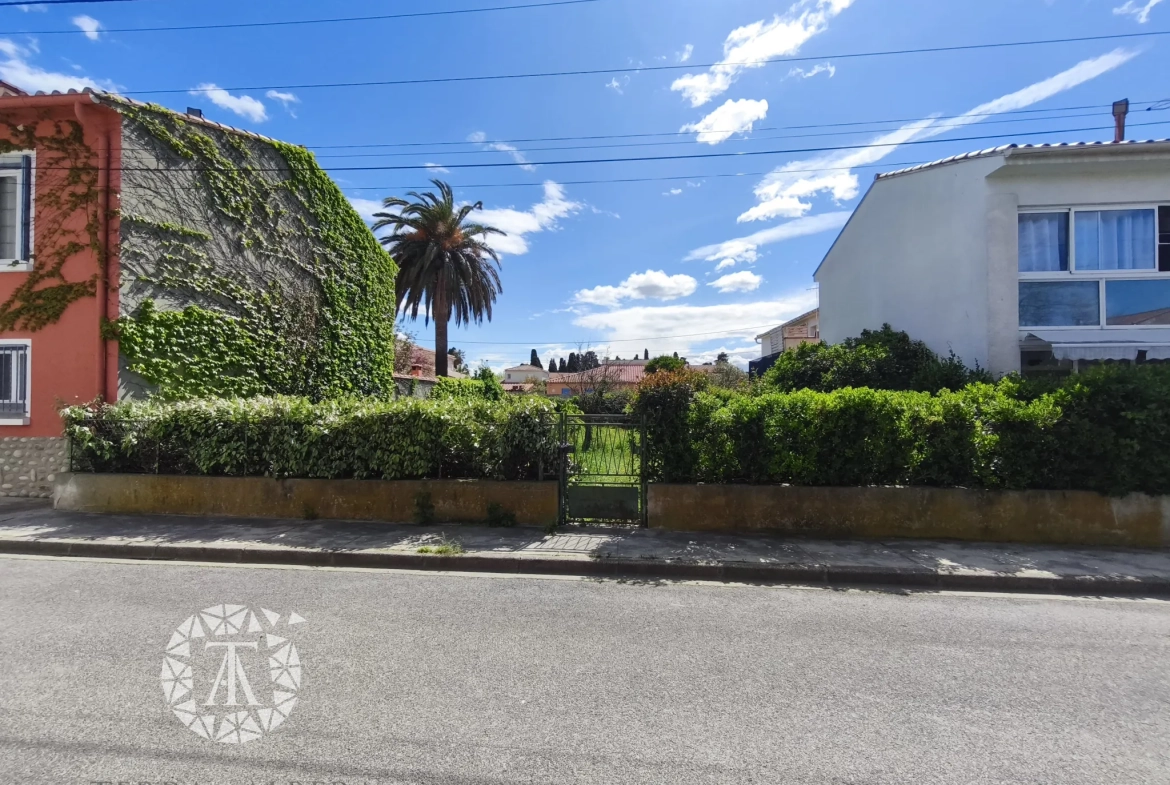 Terrain constructible de 199 m² à Bages, idéal pour votre maison 