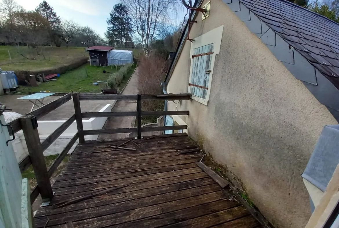Maison en pierre avec 3 chambres à Guérigny – Proche forêt et commodités 