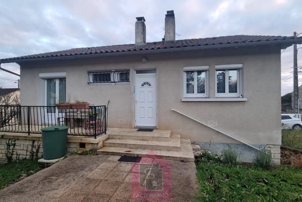 Maison de 69 m² avec sous-sol et jardin à Prayssac en vente 