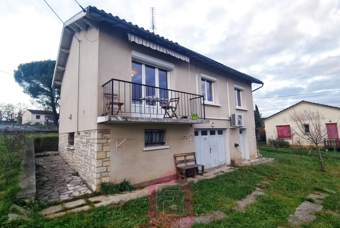 Maison de 69 m² avec sous-sol et jardin à Prayssac en vente 