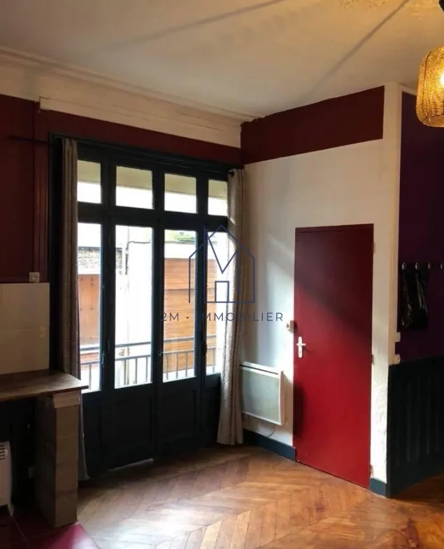 Studio lumineux à vendre au Tréport, 25.57 m² dans le quartier historique 