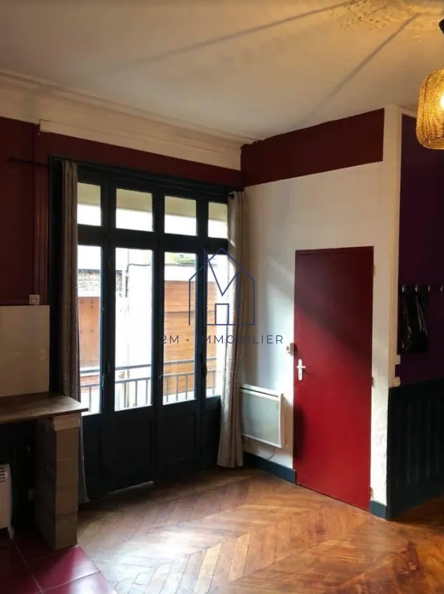 Studio lumineux à vendre au Tréport, 25.57 m² dans le quartier historique 
