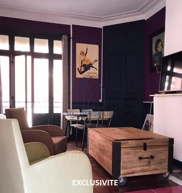 Studio lumineux à vendre au Tréport, 25.57 m² dans le quartier historique