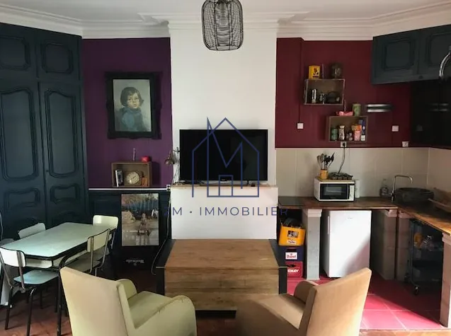 Studio lumineux à vendre au Tréport, 25.57 m² dans le quartier historique 