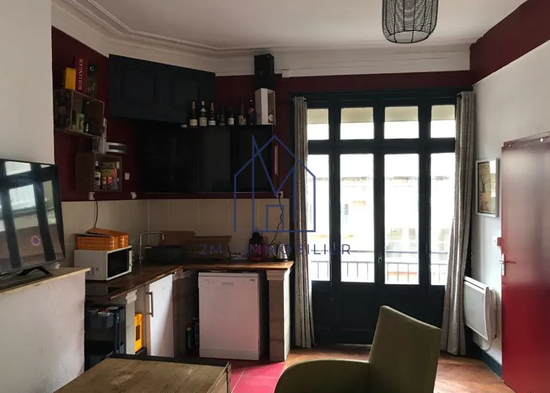 Studio lumineux à vendre au Tréport, 25.57 m² dans le quartier historique 