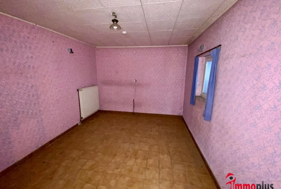 Maison de 65 m² avec terrain divisible à Bartenheim, environnement paisible et potentiel de construction 