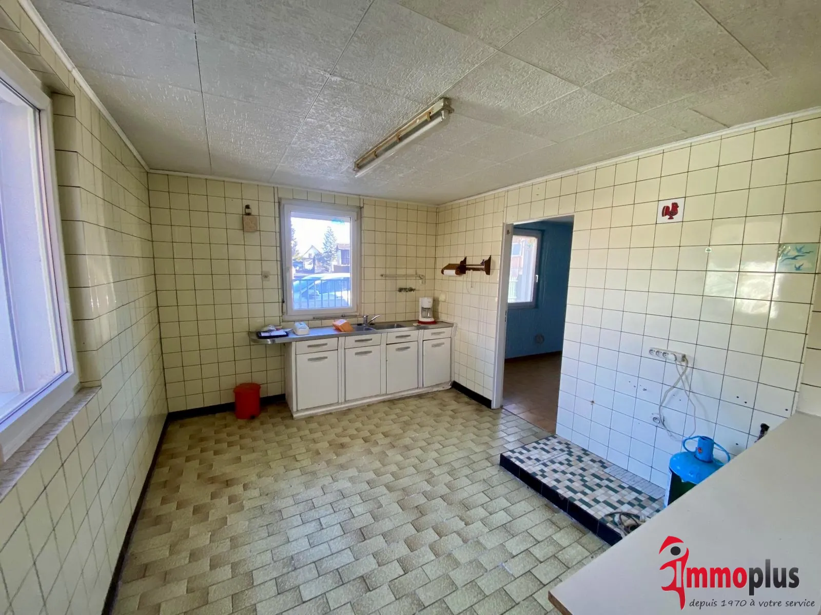 Maison de 65 m² avec terrain divisible à Bartenheim, environnement paisible et potentiel de construction 