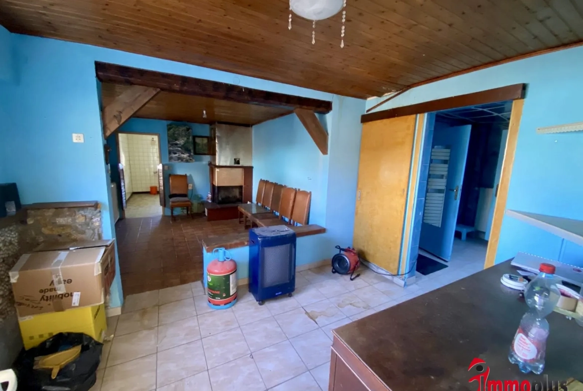 Maison de 65 m² avec terrain divisible à Bartenheim, environnement paisible et potentiel de construction 