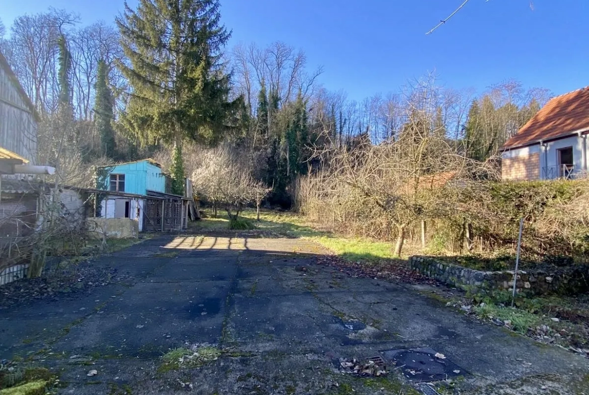 Maison de 65 m² avec terrain divisible à Bartenheim, environnement paisible et potentiel de construction 
