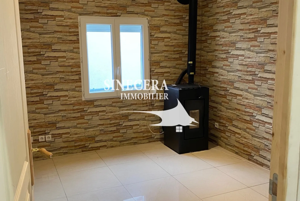 Maison de ville avec terrain à Riberac - 4 chambres et terrasse suspendue 
