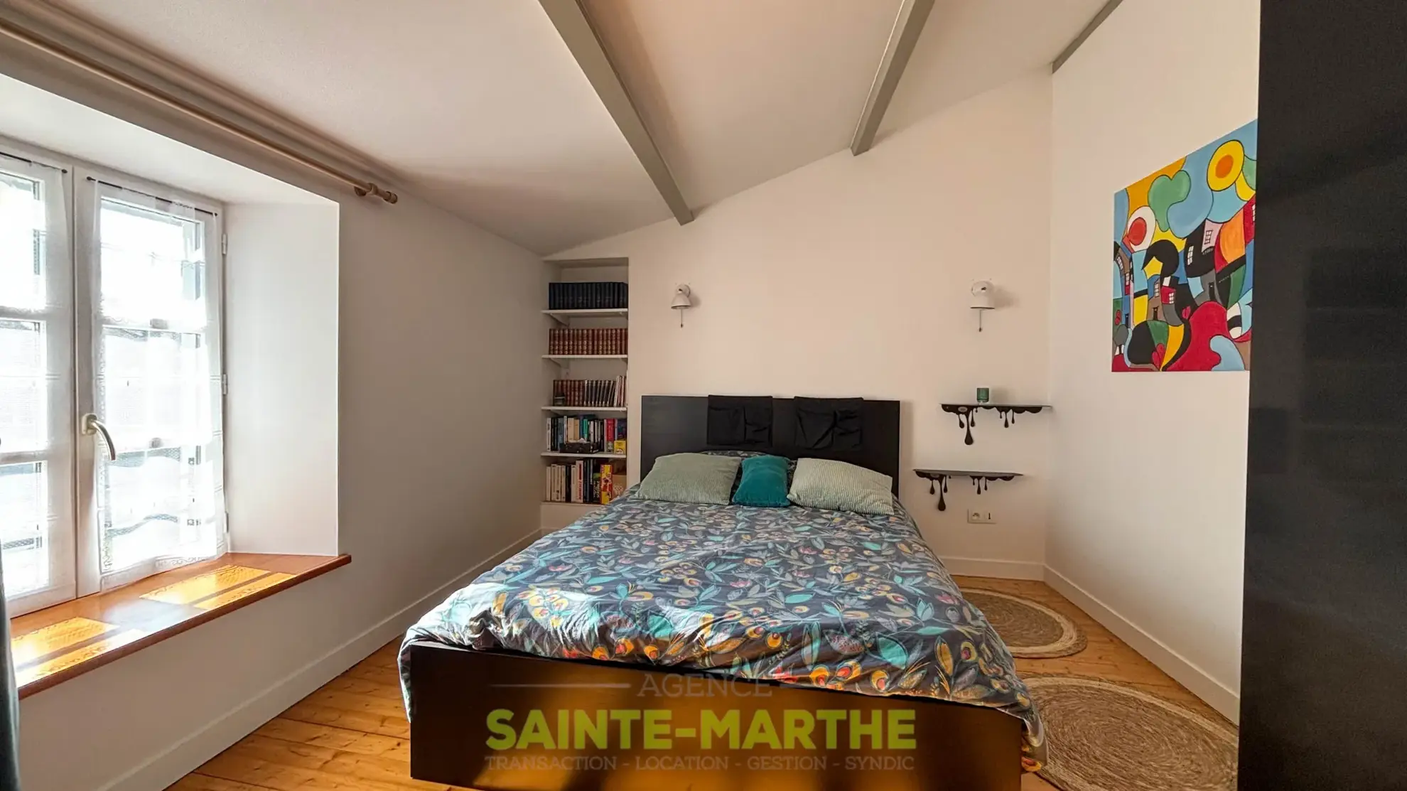 Maison 4 pièces à vendre à Magne, secteur église, avec cour et pergola 