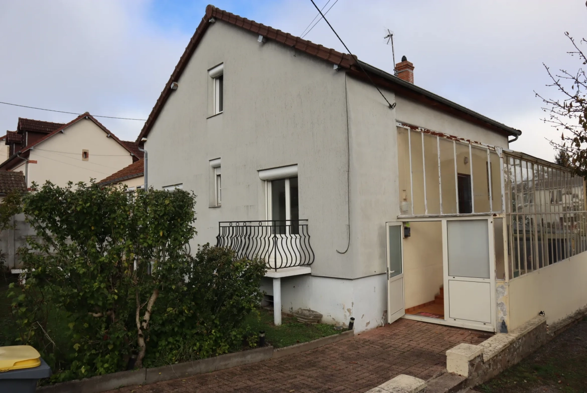 Maison à vendre à Autun — 109 m², 3 chambres, jardin clos 