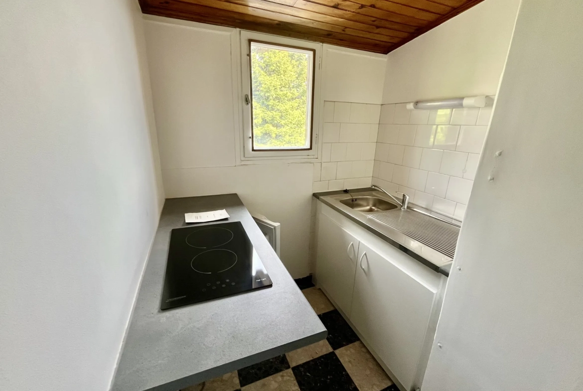 Appartement T2 à vendre à Font-Romeu avec vue sur la montagne, au dernier étage 