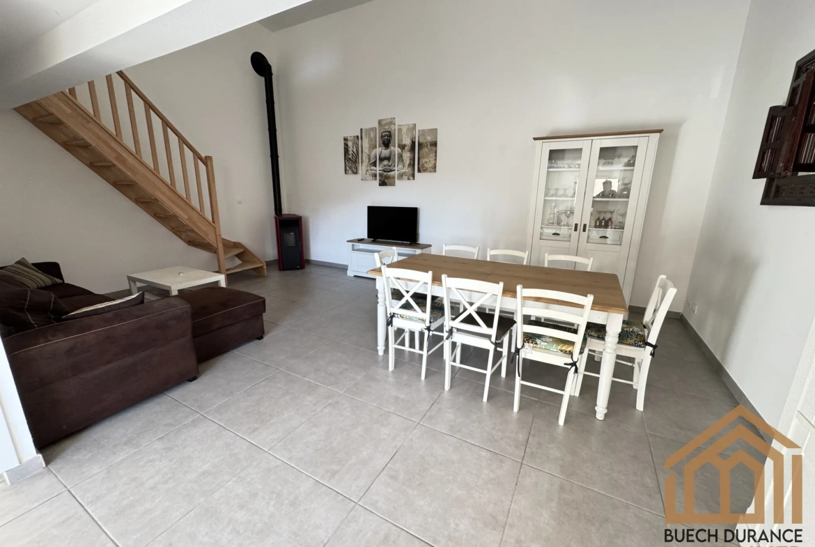 Appartement Duplex 3 pièces à La Saulce avec parking et faibles charges 