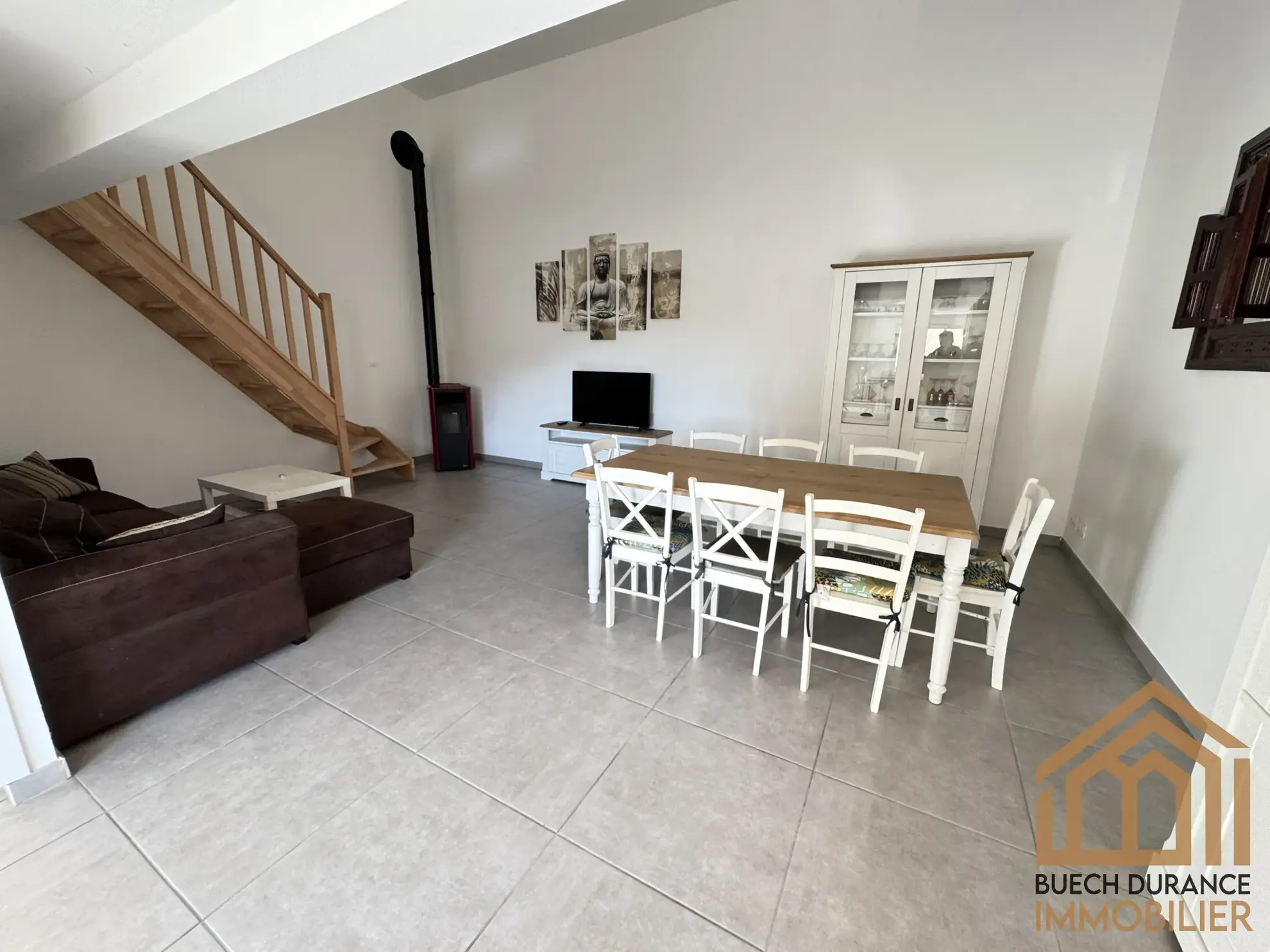 Appartement Duplex 3 pièces à La Saulce avec parking et faibles charges 