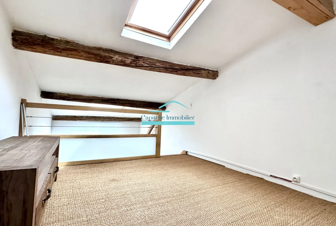 Maison de village avec studio à Mireval - 140 m², 3 chambres, cave à vin 