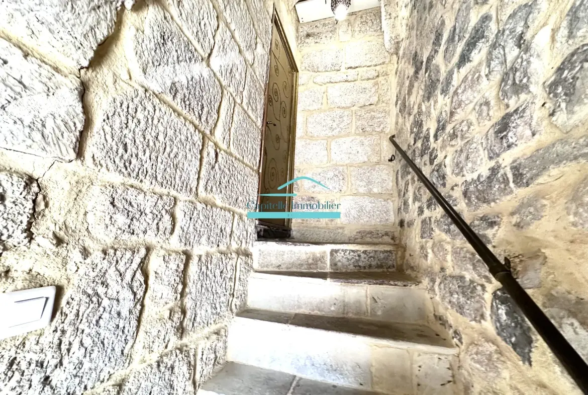 Maison de village avec studio à Mireval - 140 m², 3 chambres, cave à vin 