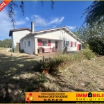 Charmante maison familiale à Landiras avec grand jardin et garage, proche centre