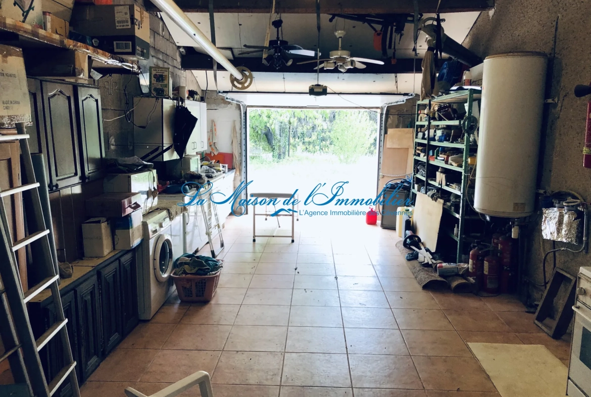Maison de plain-pied avec grand terrain près d'Anduze - 5 pièces, 99 m² 