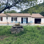 Maison de plain-pied avec grand terrain près d'Anduze - 5 pièces, 99 m²