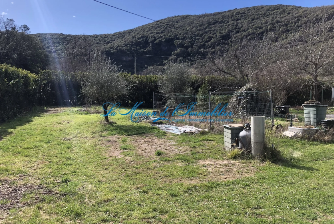 Maison de plain-pied avec grand terrain près d'Anduze - 5 pièces, 99 m² 