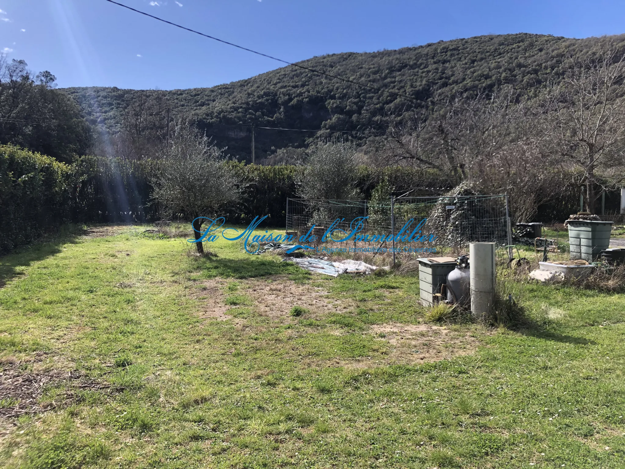 Maison de plain-pied avec grand terrain près d'Anduze - 5 pièces, 99 m² 