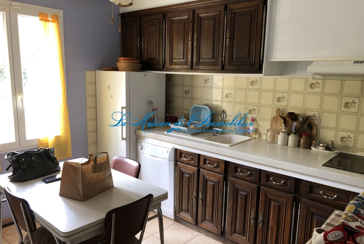Maison de plain-pied avec grand terrain près d'Anduze - 5 pièces, 99 m² 