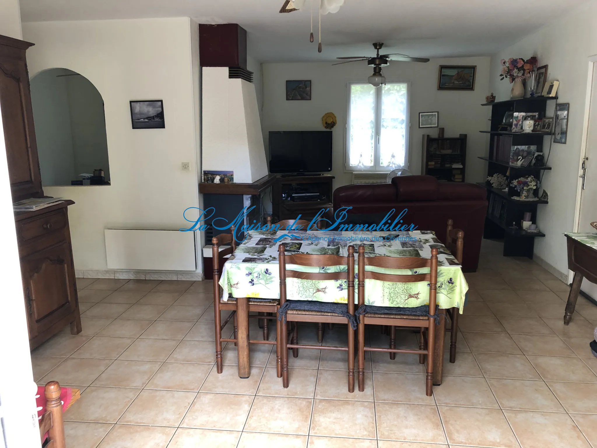 Maison de plain-pied avec grand terrain près d'Anduze - 5 pièces, 99 m² 