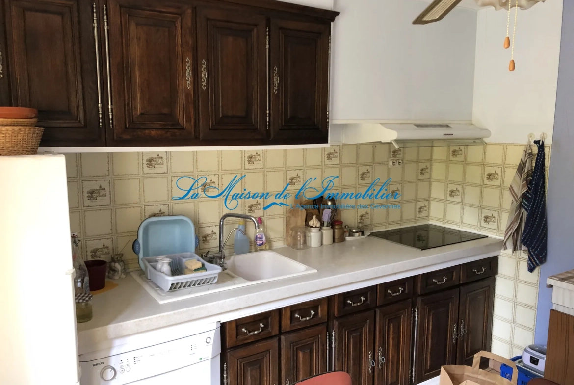 Maison de plain-pied avec grand terrain près d'Anduze - 5 pièces, 99 m² 