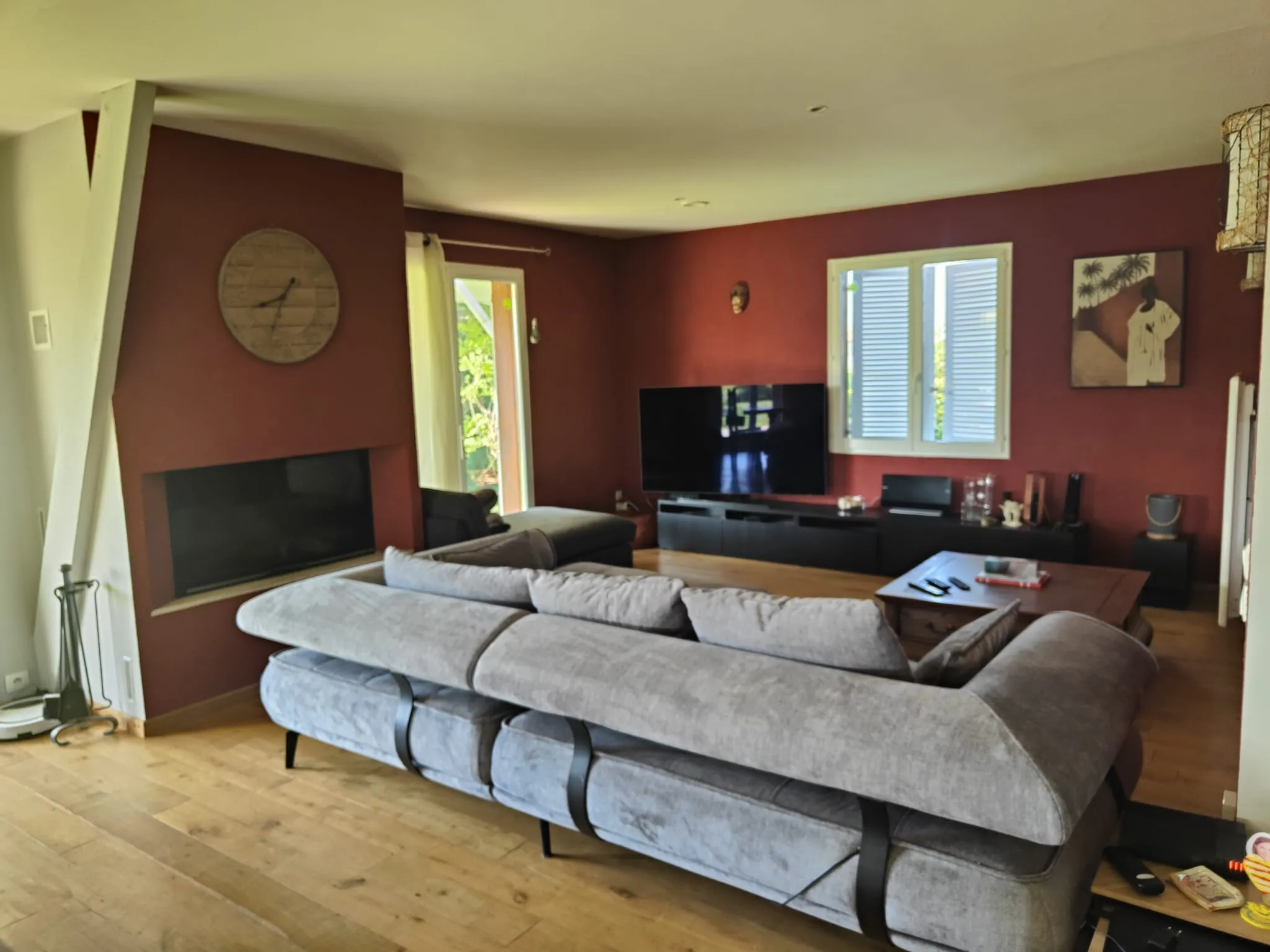 Maison de plain-pied avec garage et jardin à La Réole – 120 m² 