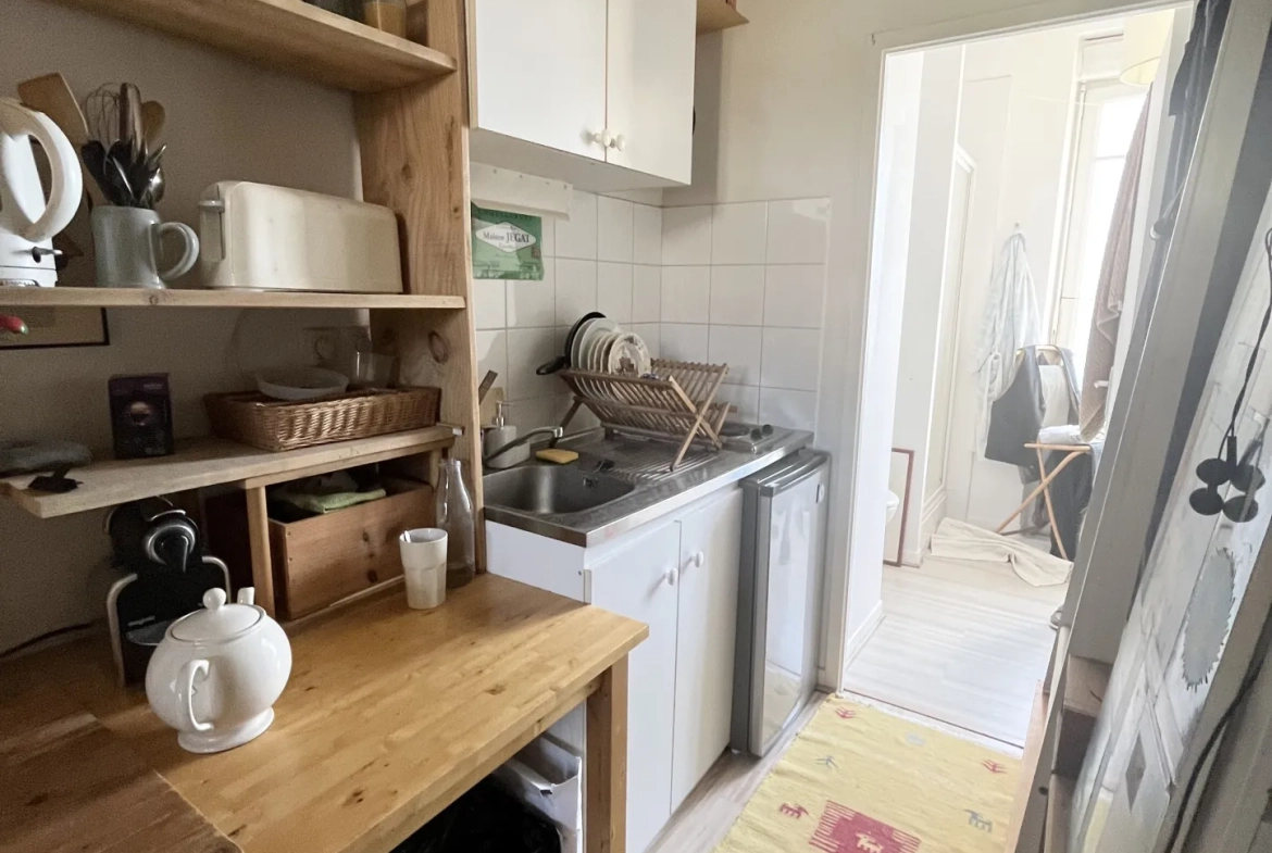 Studio de 20,37 m² à Nantes dans le quartier Chantenay avec espace vert partagé 