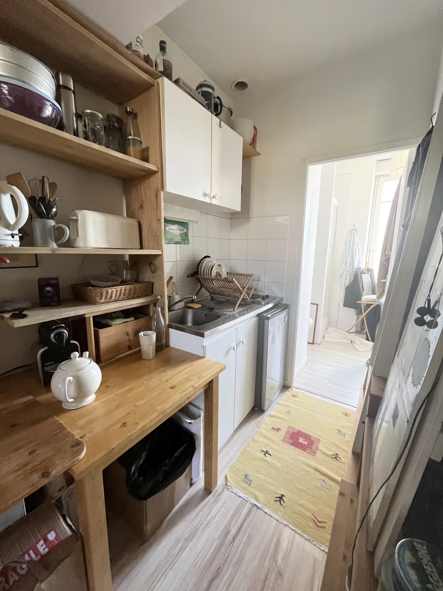 Studio de 20,37 m² à Nantes dans le quartier Chantenay avec espace vert partagé 