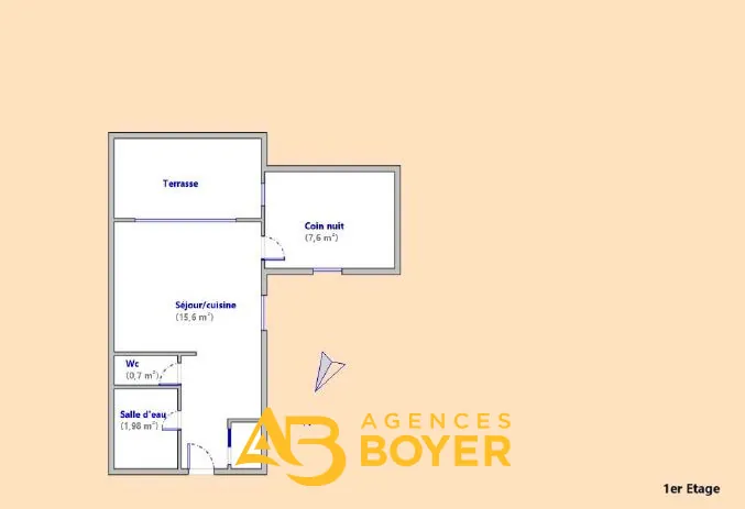 Exclusivité : Appartement T2 avec terrasse et parking à Bandol 