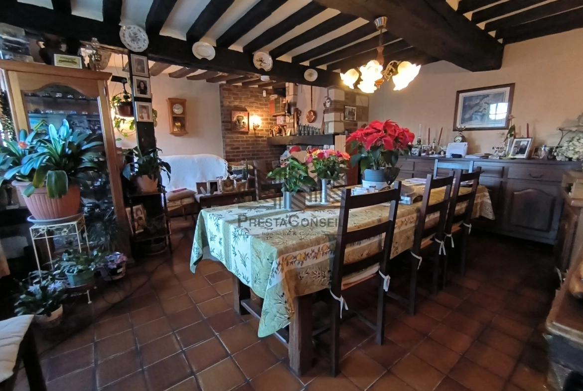 Maison à vendre à Orival – Viager occupé avec jardin de 1200 m² 