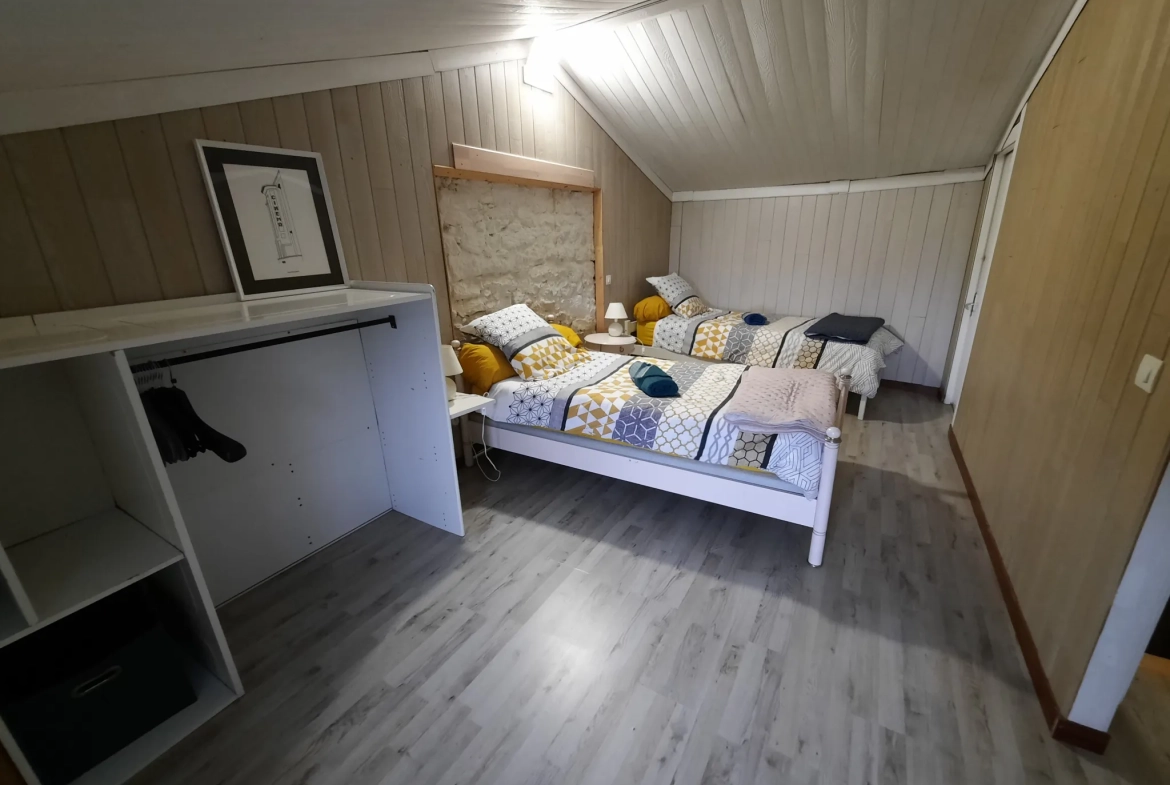 Maison de village à Monségur avec vue dégagée et 3 chambres - Idéal investissement ou premier achat 