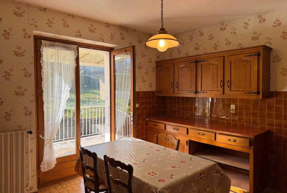 Appartement T3 avec jardin privé et vue lac à Lugrin près d'Evian 