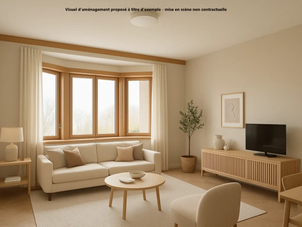 Appartement T3 avec jardin privé et vue lac à Lugrin près d'Evian