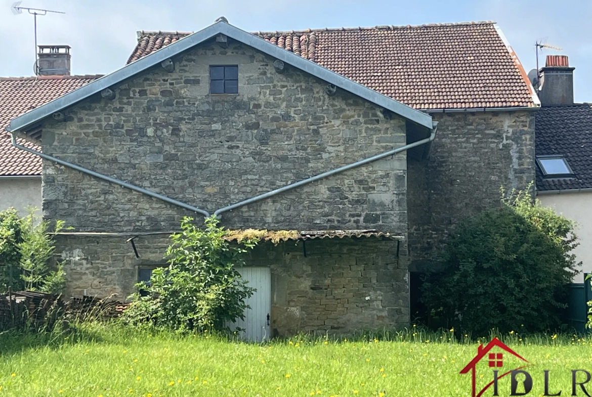 Maison à rénover à Damrémont avec potentiel important et terrain accessible 