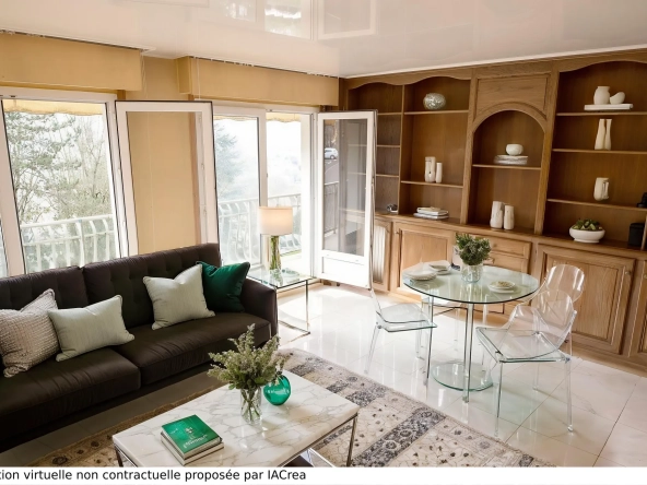 Vente d'un appartement lumineux de 3 pièces à Chennevières-sur-Marne avec vue sur Paris