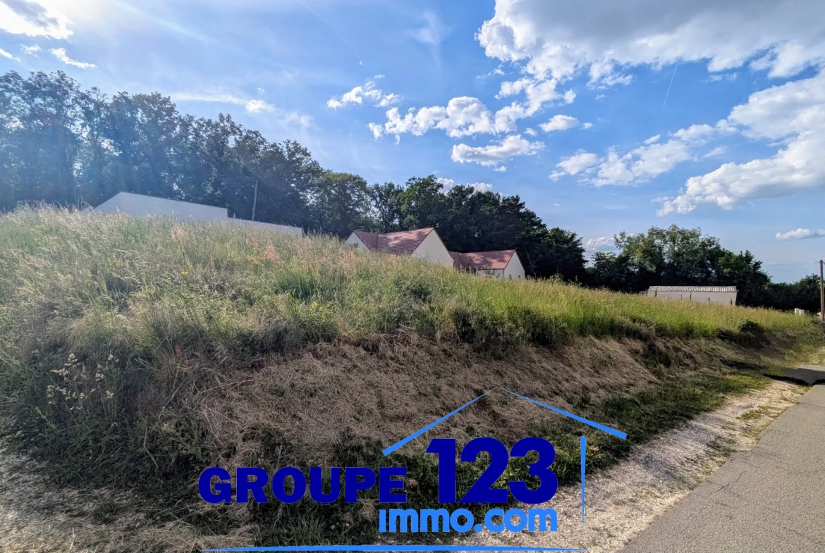 Terrain constructible à Appoigny, secteur calme et proche commodités 