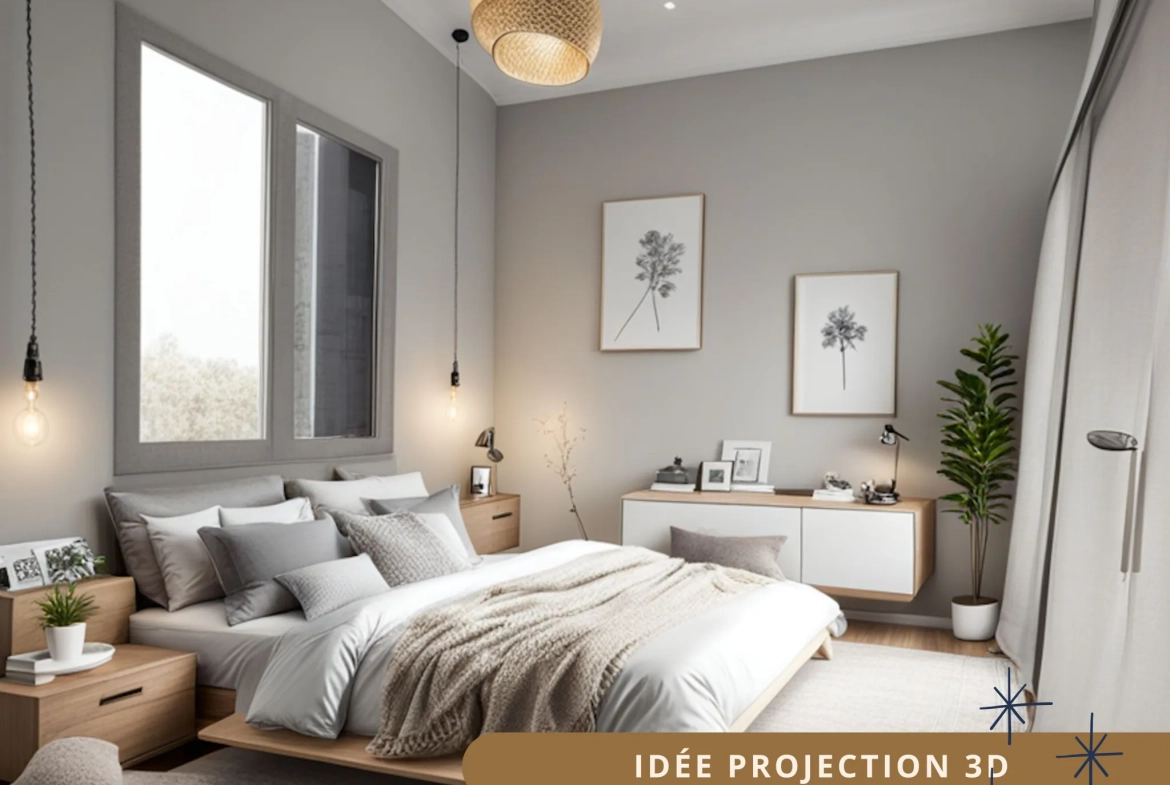 Appartement 38m² avec cave et balcon à Saint-Maur proche RER et place Kennedy 